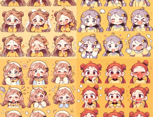 How to Create a Set of Adorable Stickers?